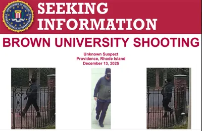 FBI Releases Images of Person of Interest in Brown University Shooting