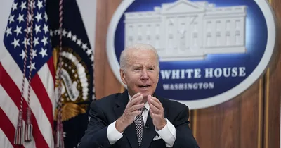 Biden hosts climate change meeting as gas prices skyrocket