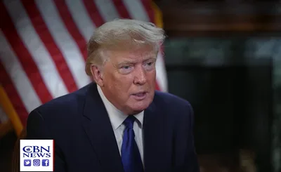 CBN NEWS EXCLUSIVE: Former President Trump Discusses Controversy With Disney