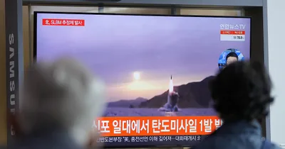 North Korea test fires submarine missile
