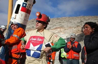 Miners Clad in Jesus Shirts Give Glory to God