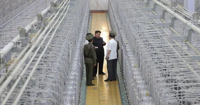 North Korea releases first pictures of uranium enrichment site