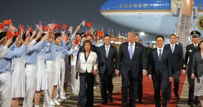 Trump Arrives in Beijing for High-Stakes Economic Talks