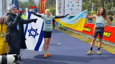 Ukrainians Run in Jerusalem Marathon as War Rages Back Home