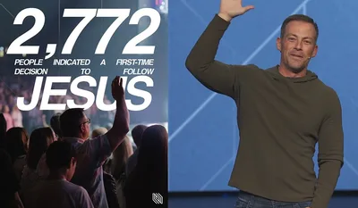 EASTER AWAKENING: Josh Howerton Reports Lakepointe Church Saw 2,772 First-Time Decisions for Jesus | CBN
