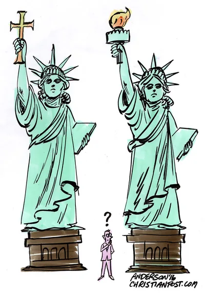 Actually, America is too a Christian nation