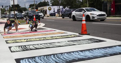 Deadline Looms for Removal of Florida Rainbow Crosswalks