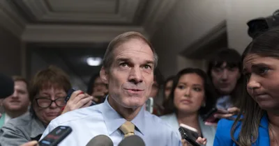 Rep. Jim Jordan campaigns for House speaker