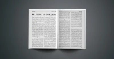 Race Tensions and Social Change