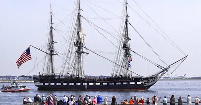 Lottery Winners Sail in the USS Constitution for Independence Day
