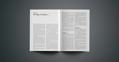 If I Were President …