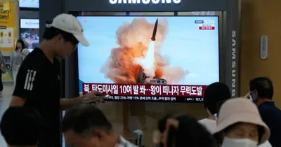 North Korea Fires 10 Missiles amid Shortened U.S.-South Korea Drills