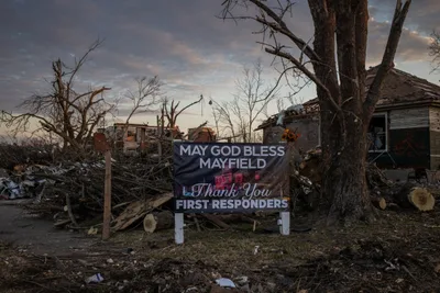 Relief efforts for tornado victims show ‘church at its best,’ says sister