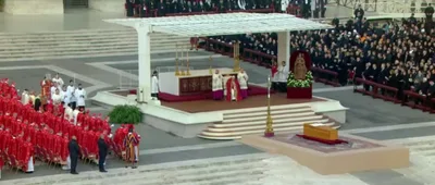 Pope Benedict laid to rest
