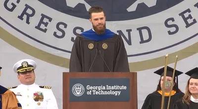 Harrison Butker Offers Grads Some ‘hard truths’ about Family, Faith, and Cancel Culture