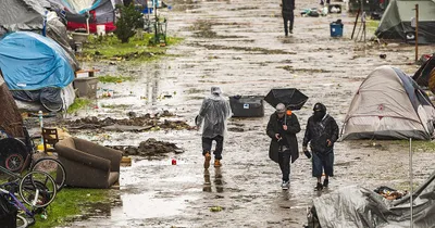Winter storm slams California