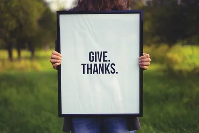 Be thankful even in the drought of your life