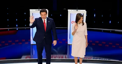 DeSantis and Haley face off on Iowa debate stage