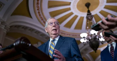 Senator McConnell hospitalized after fall