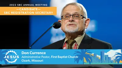 Don Currence to be nominated for SBC registration secretary in Anaheim | Baptist Press