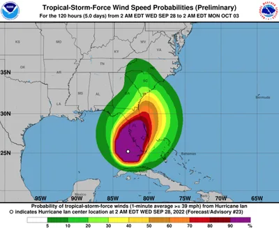 Hurricane Ian Tracker: Florida Braces for Catastrophic Landfall