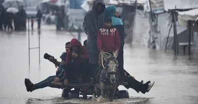 Storm Byron Brings Flooding, Rains to Israel and Gaza