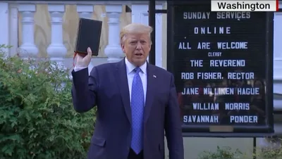 Trump Tells Christians Their 'religion will be in tatters' If Biden Wins: 'We answer to God ...
