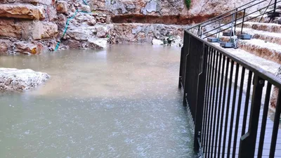 Jerusalem's Dry Winter Turns Wet, Fills King Herod's Ancient Pools