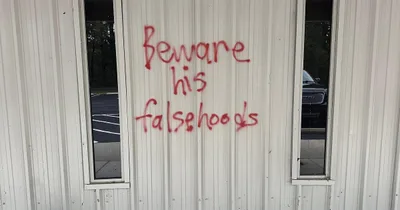 Vandals Spray-Paint Alabama Church for Hosting TPUSA Event