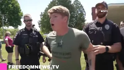 Did Wisconsin police ignore state law when they arrested a Christian preacher at a public drag event?