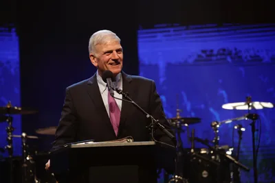 Franklin Graham brings message of God's love to London