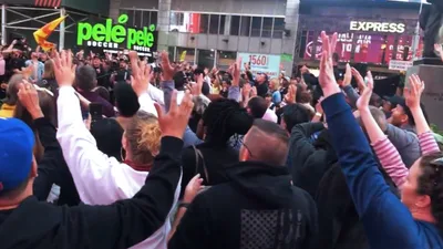 ‘The World Is Hungry for the Gospel’: See Sean Feucht Lead Thousands in Worship at Times Square
