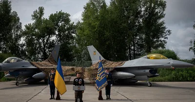 F-16s Arrive in Ukraine, Zelenskyy Says