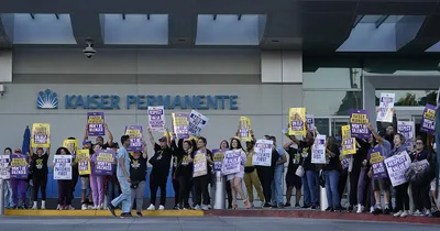 Kaiser Permanent workers mount largest healthcare strike in history