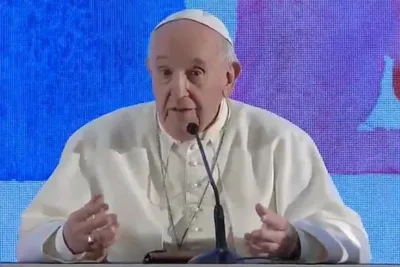 Pope Francis encourages Italian bishops as the conference begins ‘synodal journey’