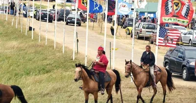 Lingering pipeline protesters plan long stay