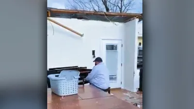 Kentucky Man Plays Gospel Song Among Debris After Tornado Rips Away His Roof, Destroys Home