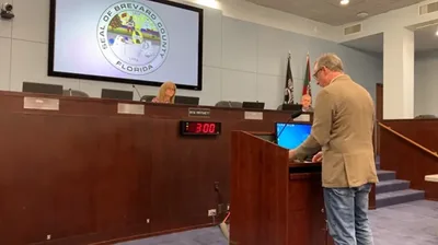 Florida humanist gives first secular invocation at Brevard County meeting after yearslong legal battle