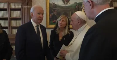 Biden declares that Pope Francis said he ‘should keep receiving communion'