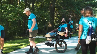 They Never Thought They'd Do It: Wheelchair-Bound Hikers Hit the Trail