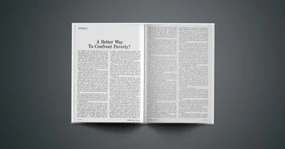 A Better Way to Confront Poverty?