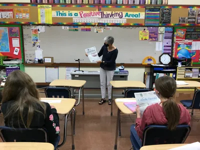 Virginia seventh graders go on scavenger hunt armed with Catholic newspaper | Crux