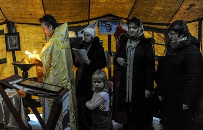 Catholic campus in Ukraine mourns lecturer killed in protests
