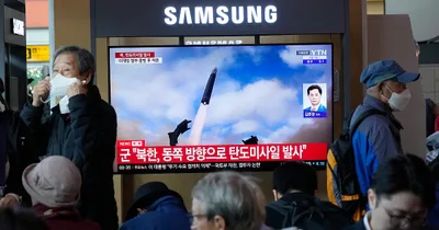 North Korea Launches Ballistic Missiles ahead of Trump’s Asia Trip