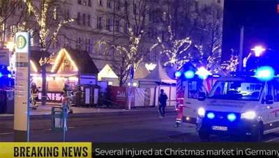 At Least 1 Dead, Dozens Injured in Christmas Market Attack in Germany