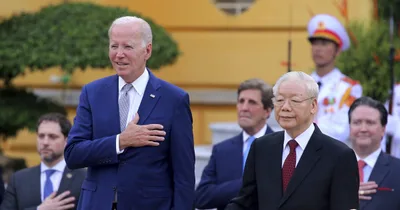 U.S., Vietnam agree on trade during Biden visit