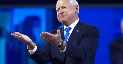 Walz Plays Up Small-Town Ethos in VP Nomination Speech