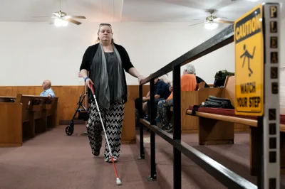 COVID-19 Left Her Blind. Then It Took Her Father. But This Young Mom Refuses to ‘give up on God’ - The Christian Chronicle