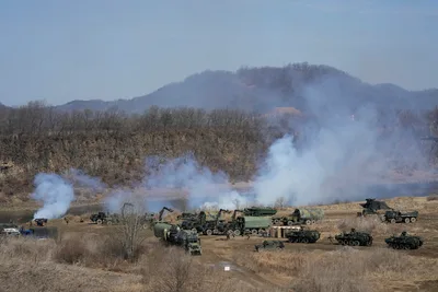 US, S. Korea Hold Drills as North Launches Missiles from Sub