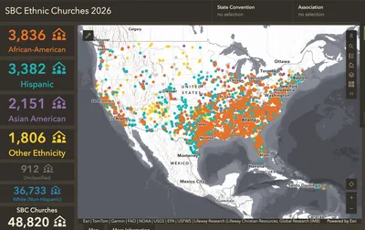 New demographics tool unveiled to ethnic leaders in Orlando | Baptist Press